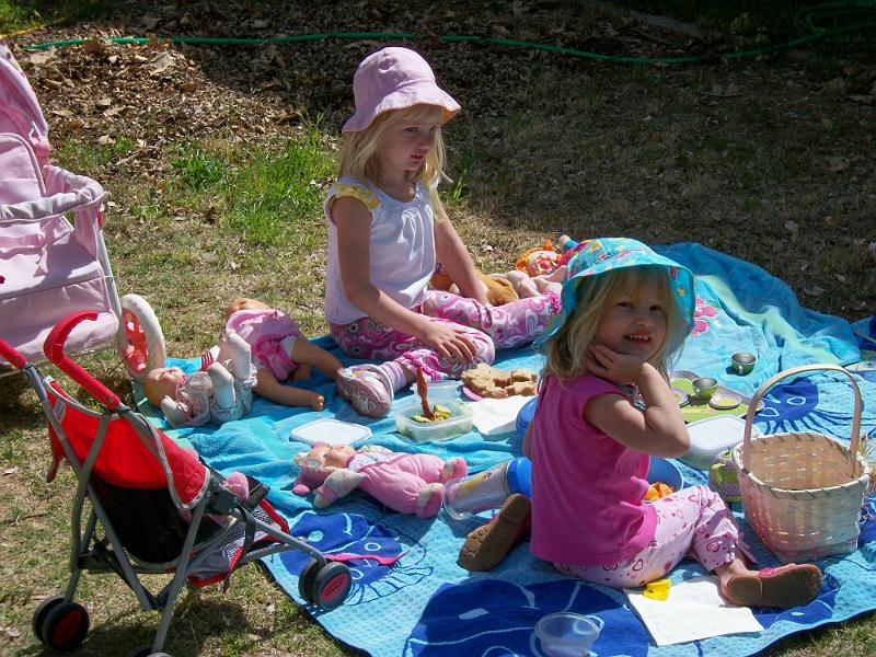 Picnic with their babies.jpg - Mar 2010